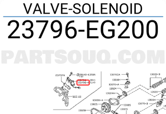 Nissan 23796EG200 VALVE-SOLENOID