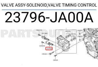 Nissan 23796JA00A VALVE ASSY-SOLENOID,VALVE TIMING CONTROL