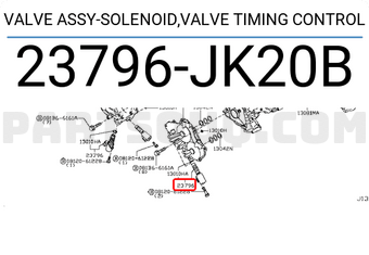 Nissan 23796JK20B VALVE ASSY-SOLENOID,VALVE TIMING CONTROL