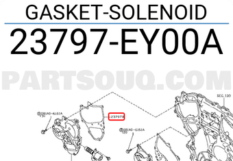 Nissan 23797EY00A GASKET-SOLENOID
