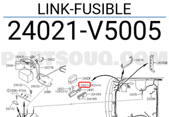 Nissan 24021V5005 LINK-FUSIBLE