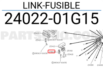 Nissan 2402201G15 LINK-FUSIBLE