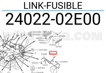 Nissan 2402202E00 LINK-FUSIBLE