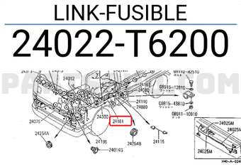 Nissan 24022T6200 LINK-FUSIBLE