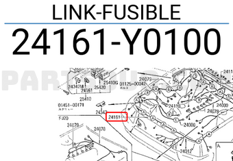 Nissan 24161Y0100 LINK-FUSIBLE