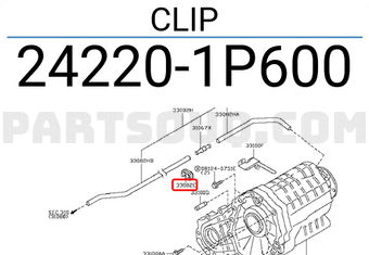 Nissan 242201P600 CLIP