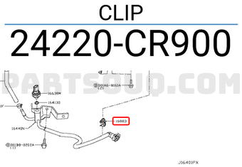 Nissan 24220CR900 CLIP