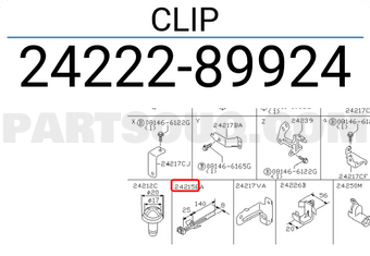Nissan 2422289924 CLIP