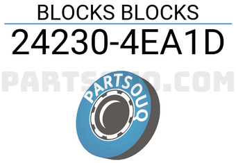 Nissan 242304EA1D BLOCKS BLOCKS