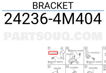 Nissan 242364M404 BRACKET