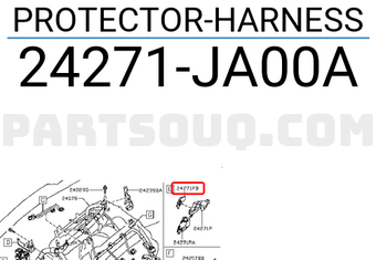 Nissan 24271JA00A PROTECTOR-HARNESS