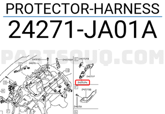 Nissan 24271JA01A PROTECTOR-HARNESS