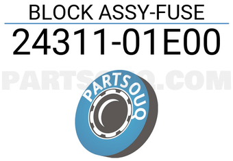 Nissan 2431101E00 BLOCK ASSY-FUSE
