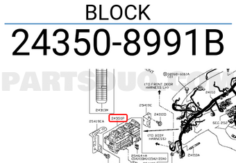 Nissan 243508991B BLOCK