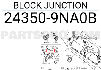 Nissan 243509NA0B BLOCK JUNCTION