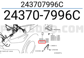 Nissan 243707996C 243707996C