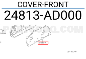 Nissan 24813AD000 COVER-FRONT