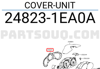 Nissan 248231EA0A COVER-UNIT