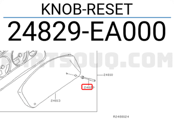 Nissan 24829EA000 KNOB-RESET