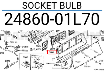 Nissan 2486001L70 SOCKET BULB