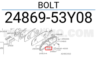Nissan 2486953Y08 BOLT
