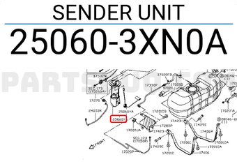 Nissan 250603XN0A SENDER UNIT