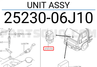 Nissan 2523006J10 UNIT ASSY