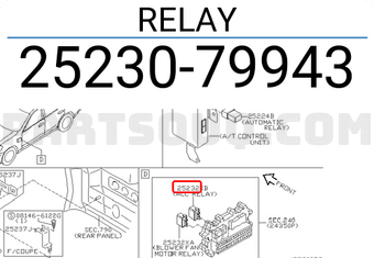 Nissan 2523079943 RELAY