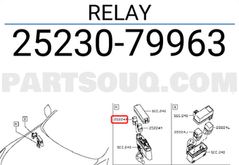 Nissan 2523079963 RELAY