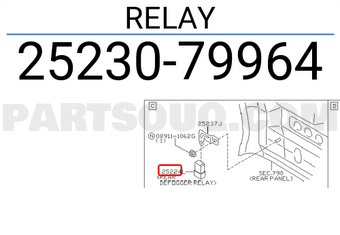 Nissan 2523079964 RELAY