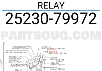 Nissan 2523079972 RELAY