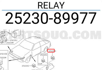 Nissan 2523089977 RELAY