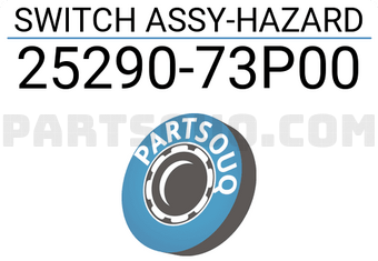 Nissan 2529073P00 SWITCH ASSY-HAZARD