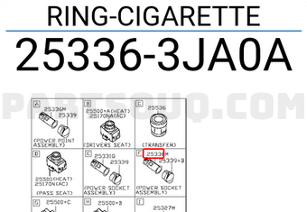 Nissan 253363JA0A ELECT. HEATING COIL ASSEMBLY