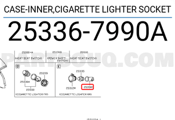 Nissan 253367990A ELECT. HEATING COIL ASSEMBLY