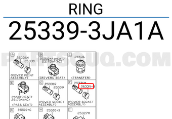 Nissan 253393JA1A RING