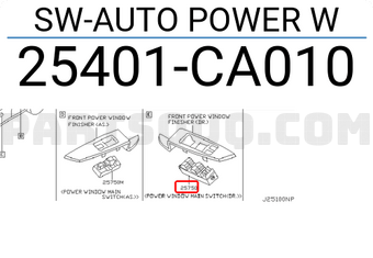 Nissan 25401CA010 SW-AUTO POWER W