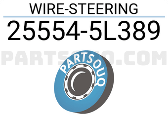 Nissan 255545L389 WIRE-STEERING