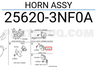 Nissan 256203NF0A HORN ASSY