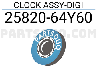 Nissan 2582064Y60 CLOCK ASSY-DIGI