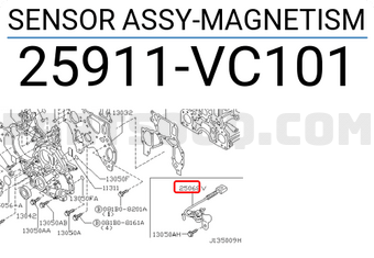 Nissan 25911VC101 SENSOR ASSY-MAGNETISM