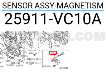 Nissan 25911VC10A SENSOR ASSY-MAGNETISM