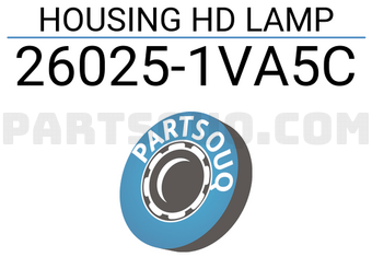 Nissan 260251VA5C HOUSING HD LAMP