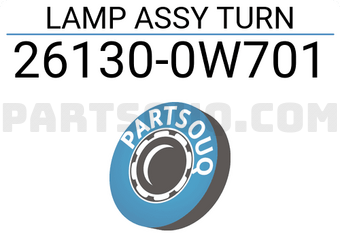 Nissan 261300W701 LAMP ASSY TURN