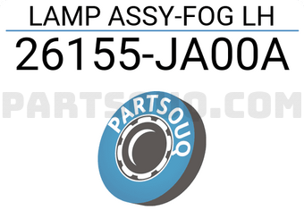Nissan 26155JA00A LAMP ASSY-FOG LH