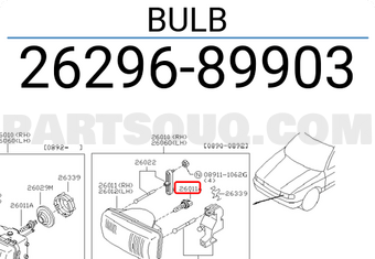 Nissan 2629689903 BULB