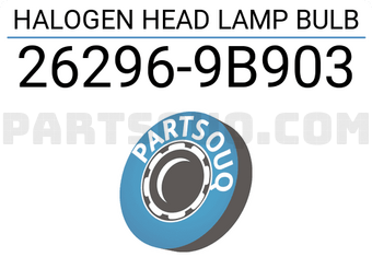 Nissan 262969B903 HALOGEN HEAD LAMP BULB