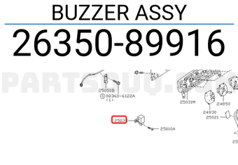 Nissan 2635089916 BUZZER ASSY