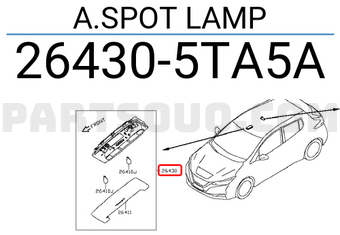 Nissan 264305TA5A A.SPOT LAMP