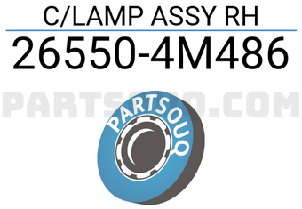 Nissan 265504M486 C/LAMP ASSY RH
